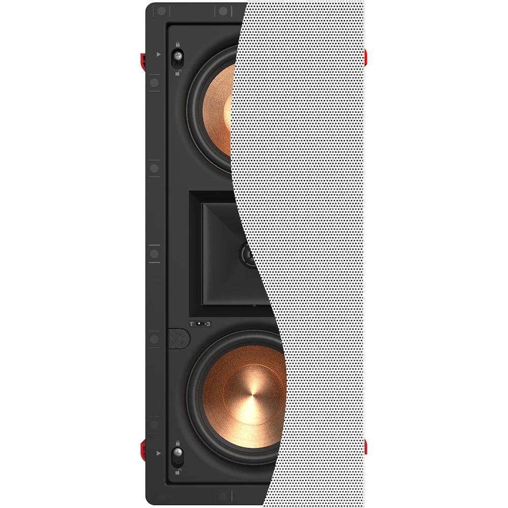Klipsch PRO-25-RW LCR Dual 5.25" In-Wall LCR Speaker - Image 4